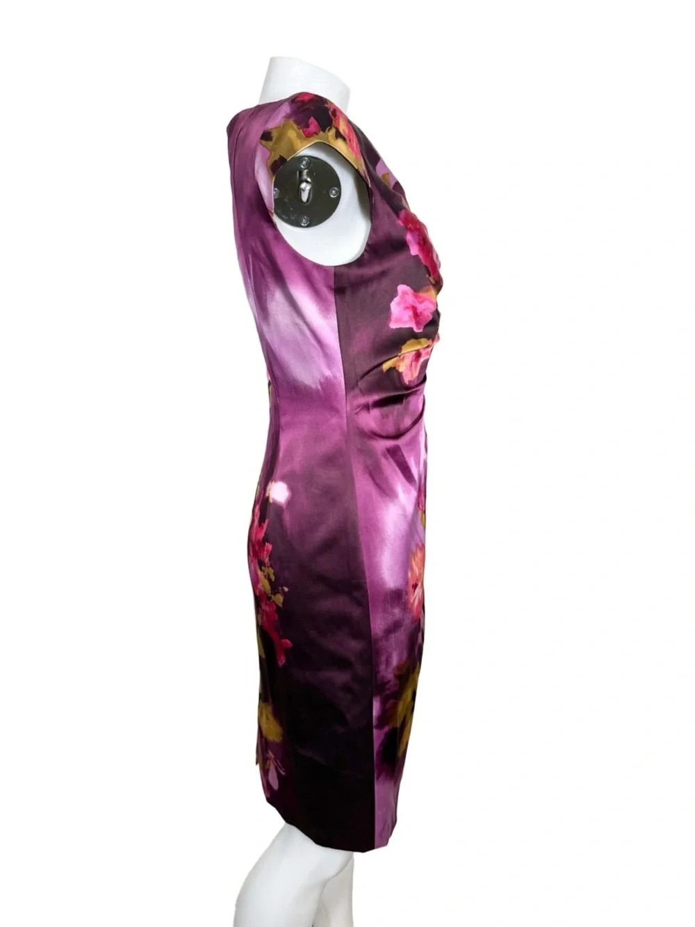 Kay Unger Satin Dress